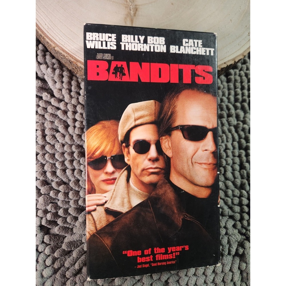 Bandits (VHS, 2002) Bruce Willis and Cate Blanchett‎